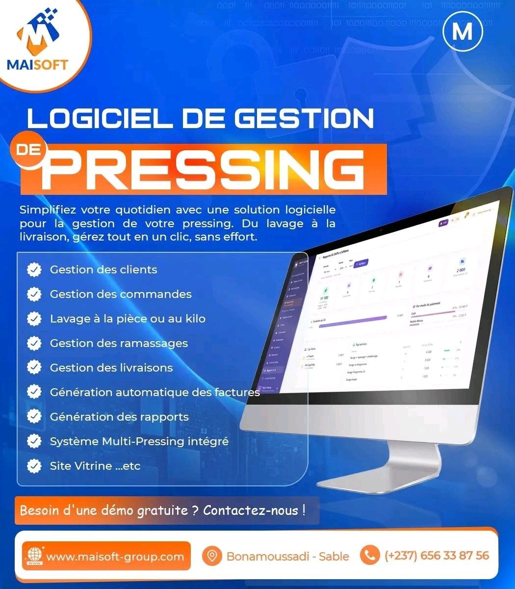 GesPressing Application de gestion de pressing